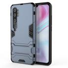 For Xiaomi Mi CC9 Pro & Note 10 Shockproof PC + TPU Protective Case with Invisible Holder(Navy Blue) - 1