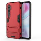 For Xiaomi Mi CC9 Pro & Note 10 Shockproof PC + TPU Protective Case with Invisible Holder(Red) - 1