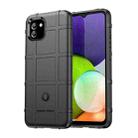 For Samsung Galaxy A03 EU Version Full Coverage Shockproof TPU Phone Case(Black) - 1