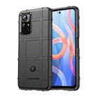 For Xiaomi Redmi Note 11 5G Full Coverage Shockproof TPU Phone Case(Black) - 1