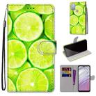 For Motorola Moto G10 / G20 / G30 Coloured Drawing Cross Texture Horizontal Flip PU Phone Leather Case with Holder & Card Slots & Wallet & Lanyard(Colorful Layer(Lime) - 1