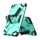 For Galaxy Tab A 8.0 2019 TPU + PC Shockproof Protective Case with Holder(Mint Green) - 1