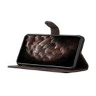 For Samsung Galaxy S20+ Cubic Skin Feel Flip Leather Phone Case(Dark Coffee) - 5