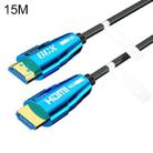 HDMI 2.0 Male to HDMI 2.0 Male 4K HD Active Optical Cable, Cable Length:15m - 1