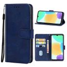 Leather Phone Case For Infinix Smart 6(Blue) - 1