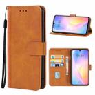 Leather Phone Case For Huawei nova 8 SE / Honor Play5 5G(Brown) - 1