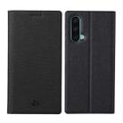 For OnePlus Nord CE 5G ViLi DMX Series Magnetic Attraction Leather Phone Case(Black) - 1