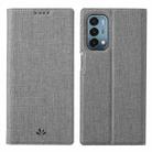 For OnePlus Nord N200 5G ViLi DMX Series Magnetic Attraction Leather Phone Case(Grey) - 1