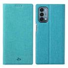 For OnePlus Nord N200 5G ViLi DMX Series Magnetic Attraction Leather Phone Case(Blue) - 1