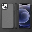 For iPhone 13 mini Translucent Frosted Shockproof Phone Case (Grey) - 1