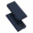 For Motorola Moto Edge 20 Lite DUX DUCIS Skin Pro Series Horizontal Flip Leather Phone Case(Blue) - 1