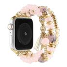 Pearl Strap Watch Band For Apple Watch Series 8&7 41mm / SE 2&6&SE&5&4 40mm / 3&2&1 38mm(Pink) - 1