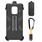 For Ulefone Armor 8 / 8 Pro Ulefone Multifunctional TPU + PC Phone Case(Black) - 1