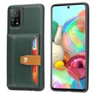 For Xiaomi Redmi Note 11 Pro 5G CN Version Calfskin Color Matching TPU + PU Phone Case(Green) - 1