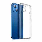 For iPhone 13 JOYROOM JR-BP911 Star Shield TPU + Aviation Glass Phone Case(Transparent) - 1