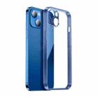 For iPhone 13 Pro JOYROOM JR-BP912 Star Shield TPU + Aviation Glass Phone Case (Transparent Blue) - 1