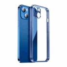 For iPhone 13 Pro Max JOYROOM JR-BP913 Star Shield TPU + Aviation Glass Phone Case (Transparent Blue) - 1
