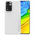 For Xiaomi Redmi Note 11 Pro China / 11 Pro+ Glogal / Mi 11i / Mi 11i 5G NILLKIN Frosted Concave-convex Texture PC Phone Case(White) - 1