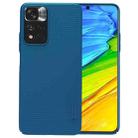 For Xiaomi Redmi Note 11 Pro China / 11 Pro+ Glogal / Mi 11i / Mi 11i 5G NILLKIN Frosted Concave-convex Texture PC Phone Case(Peacock Blue) - 1