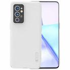 For OnePlus 9RT 5G NILLKIN Frosted Concave-convex Texture PC Phone Case(White) - 1