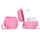 TPU Anti-full Earphone Protective Case with Lanyard For AirPods 3(Pink) - 1