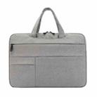 POFOKO C510 Waterproof Oxford Cloth Laptop Handbag For 12-13 inch Laptops(Grey) - 1