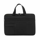 C510 Waterproof Oxford Cloth Laptop Handbag For 15.4-16 inch Laptops(Black) - 1