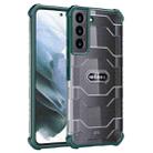 For Samsung Galaxy S22+ 5G wlons Explorer Series PC+TPU Phone Case(Dark Green) - 1