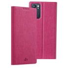 For OPPO Reno6 5G ViLi DMX Series Shockproof Magnetic Attraction Horizontal Flip Leather Phone Case(Rose Red) - 1