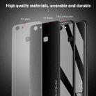 For Vivo V7 Texture Gradient Glass Protective Case(Black) - 5