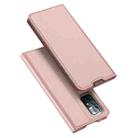 For Xiaomi Redmi Poco M4 Pro 5G/Redmi Note 11S/11T 5G/Redmi Note 11 DUX DUCIS Skin Pro Series Shockproof Horizontal Flip Leather Phone Case(Rose Gold) - 1