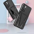 For Xiaomi Redmi Note 11/Poco M4 Pro 5G Super V Armor PC + TPU Phone Case(Black) - 6