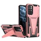 For Xiaomi Redmi Note 11/Poco M4 Pro 5G Super V Armor PC + TPU Phone Case(Rose Gold) - 1