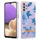 For Samsung Galaxy A32 5G Flowers and Plants Series IMD TPU Phone Case(Orchid Peony) - 1