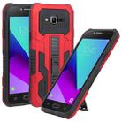 For Samsung Galaxy J2 Prime / G532 All Inclusive Double-color TPU + PC Phone Case(Red) - 1