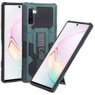 For Samsung Galaxy Note10 All Inclusive Double-color TPU + PC Phone Case(Green) - 1