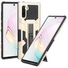 For Samsung Galaxy Note10 All Inclusive Double-color TPU + PC Phone Case(Gold) - 1