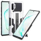 For Samsung Galaxy Note10+ All Inclusive Double-color TPU + PC Phone Case(Silver White) - 1