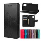 For Xiaomi Redmi Note 11 Pro Butterfly Flower Pattern Horizontal Flip Leather Phone Case with Card Slot & Holder(Black) - 1