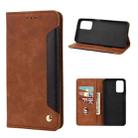 For Xiaomi Redmi Note 11 Pro Skin Feel Splicing Leather Phone Case(Brown) - 1