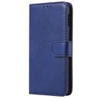 For Galaxy S10e Solid Color Horizontal Flip Protective Case with Holder & Card Slots & Wallet & Photo Frame & Lanyard(Blue) - 2