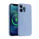 For iPhone 11 Pro Liquid Silicone Full Coverage Magsafe Phone Case (Grey) - 1