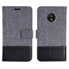 For Motorola Moto G5 MUMXA MX102 Horizontal Flip Canvas Stitching Leather Case with Holder & Card Slots & Wallet(Black) - 1