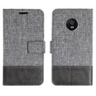 For Motorola Moto G5 MUMXA MX102 Horizontal Flip Canvas Stitching Leather Case with Holder & Card Slots & Wallet(Grey) - 1