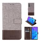 For OPPO Realme 5 MUMXA MX102 Horizontal Flip Canvas Stitching Leather Case with Holder & Card Slots & Wallet(Brown) - 1