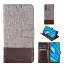 For OPPO Realme 5 Pro MUMXA MX102 Horizontal Flip Canvas Stitching Leather Case with Holder & Card Slots & Wallet(Brown) - 1