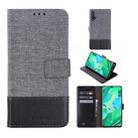 For Huawei Nova 5 Pro MUMXA MX102 Horizontal Flip Canvas Stitching Leather Case with Holder & Card Slots & Wallet(Black) - 1