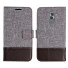 For Huawei Mate 9 Lite MUMXA MX102 Horizontal Flip Canvas Stitching Leather Case with Holder & Card Slots & Wallet(Brown) - 1