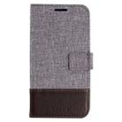 For Huawei Mate 9 Lite MUMXA MX102 Horizontal Flip Canvas Stitching Leather Case with Holder & Card Slots & Wallet(Brown) - 2