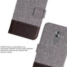 For Huawei Mate 9 Lite MUMXA MX102 Horizontal Flip Canvas Stitching Leather Case with Holder & Card Slots & Wallet(Brown) - 7